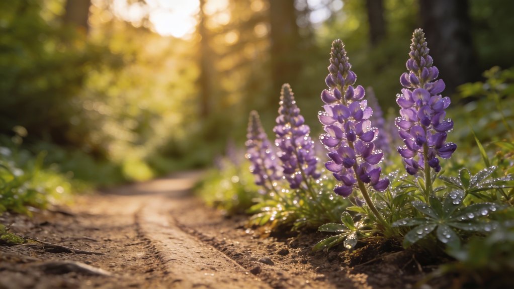 low angle floral photography
